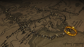 Gondor, Lord of the Rings Map HD wallpaper