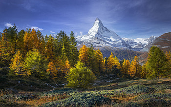 Eye candy for XFCE, , Matterhorn's glory, Captivating HD wallpaper