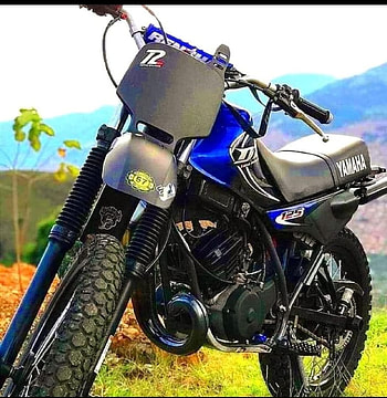DT 125, dt125, moto HD phone wallpaper