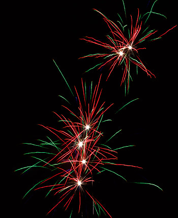 Holidays, Salute, Sparks, Flash, Glow HD phone wallpaper