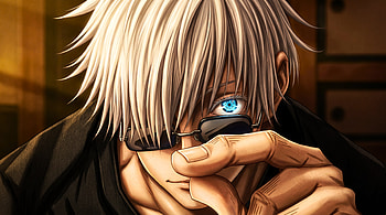 Jujutsu Kaisen - Gojo Satoru six eyes, Satoru Gojo, Anime, Protagonist HD wallpaper