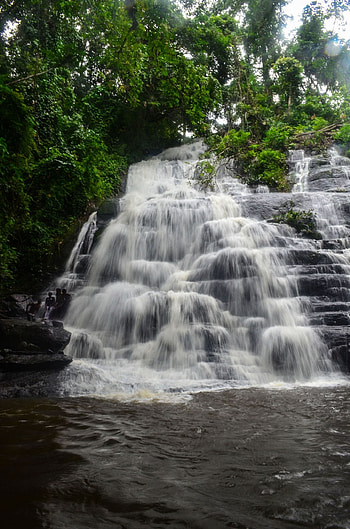 Cote d'Ivoire, Waterfall in Man, Ivory Coast, Travels HD phone wallpaper