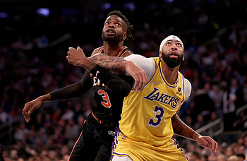 Lakers vs Knicks, NBA HD wallpaper