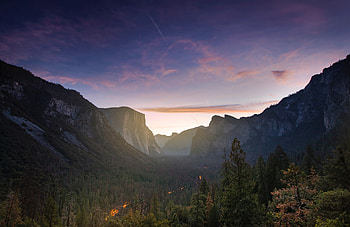 Yosemite valley, nature, mountains, national park HD wallpaper