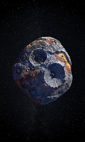 Psyche, Uncharted territory, Outer space, NASA HD phone wallpaper