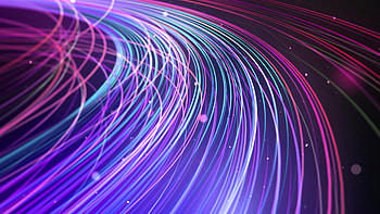 Fiber, colorful, threads, lines, abstract HD wallpaper