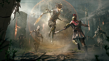 Assassins Creed Odyssey Fight , assassins-creed-odyssey, assassins-creed, 2018-games, games HD wallpaper