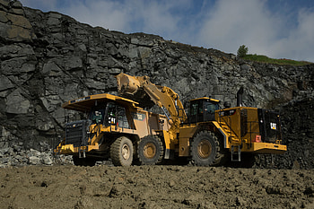Caterpillar 775G, Vehicles, Wheel Loader, Caterpillar 98, Dump Truck HD wallpaper