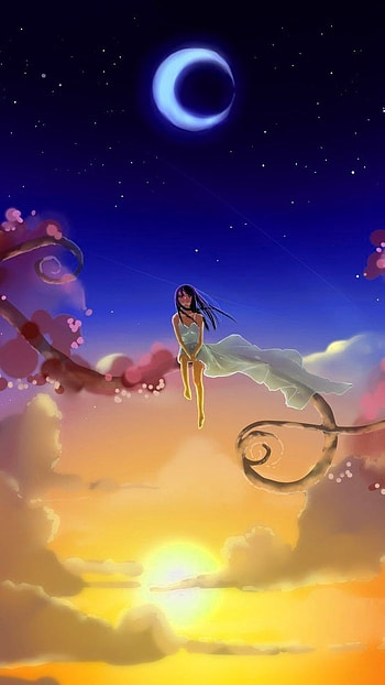 Lovers Moon, Dream, Anime HD phone wallpaper