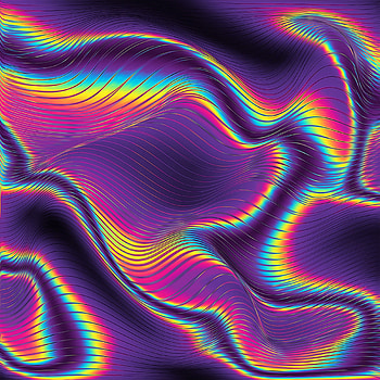 Bright, glowing curves, metallic, texture HD phone wallpaper