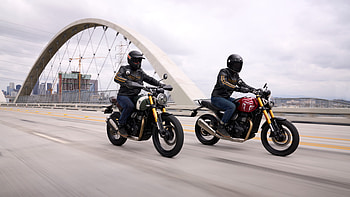 Triumph Speed 400 and Triumph Scrambler 400 X, Triumph Scrambler 400 X, Triumph Speed 400, vehicle, Triumph HD wallpaper