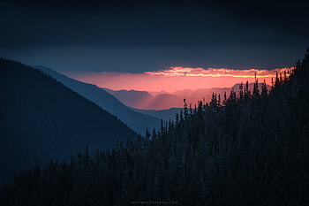 Light Rays Breaking Through In The White Mountains National Forest, sunbeam, nature HD wallpaper