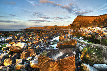 Landscape, Nature, Stones, Sea, Shore, Bank HD wallpaper