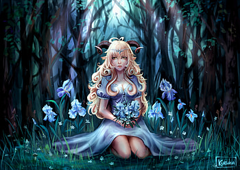 Fantasy Demon, Women, girl, Demon, Fantasy HD wallpaper