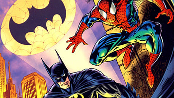 screensaver for spider man and batman HD wallpaper