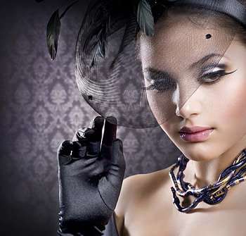 Lady, fashion, model, face, subbotina anna, beauty HD wallpaper