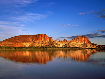 Landscape, Rivers, Mountains HD wallpaper