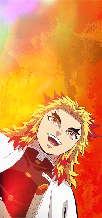 Kyojuru Rengoku, tanjiro, kimetsu no yaiba, demon Slayer, los 9 pilares, los nueve pilares, los pilares HD phone wallpaper