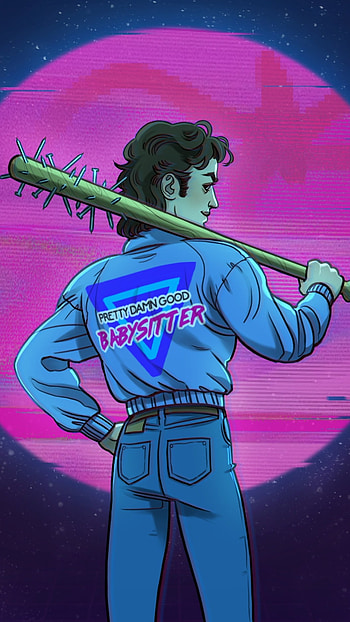 Steve Harrington, Sketch, Painting HD phone wallpaper