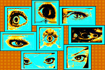 Peepers, Abstract, Eyeballs, hop, Eyes HD wallpaper