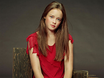 alexial blade, girl, lovely, nice, red HD wallpaper