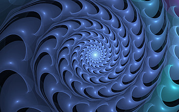 Abstract, Fractal, Rotation, Spiral, Swirling, Involute HD wallpaper