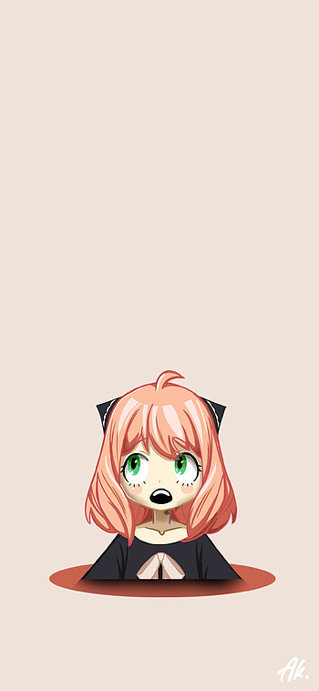 Anya, spyxfamily, trending, art, animeart, trend, learning, artwork, anime HD phone wallpaper
