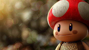 of Toad from Super Mario, Super Mario, Toad (Mario) HD wallpaper