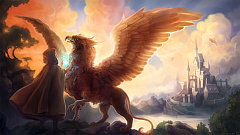 Griffins, Mythical creatures, Majestic creatures, Legend and lore HD wallpaper