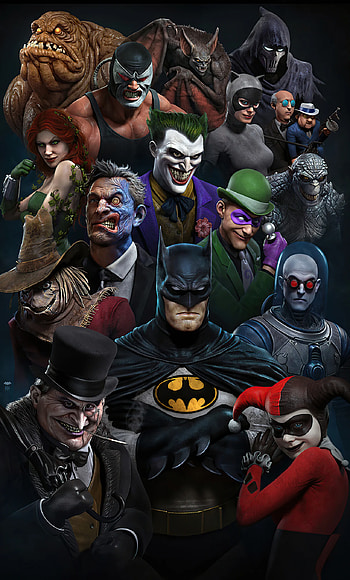 Batman The Animated Series Superheroes , , Background, and, Animation HD phone wallpaper