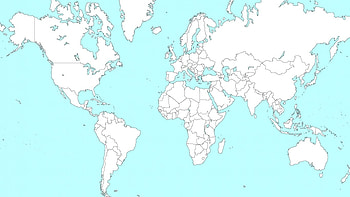 World Political Map blank world map with countries throughout 1366 X 768. World map outline, World political map, Blank world map HD wallpaper