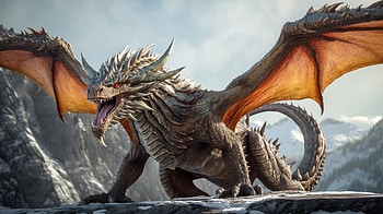 Dragon Howling, dragon, artist, artwork, digital-art HD wallpaper