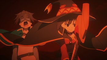 Kazuma & Megumin, Anime, KonoSuba - God’s blessing on this wonderful world!!, Kazuma Satou, Megumin (KonoSuba) HD wallpaper