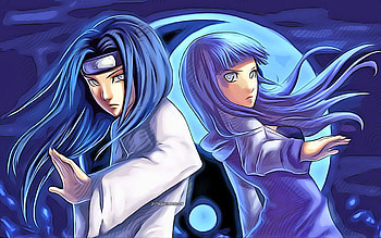 Neji Hyuga, Hinata Hyuga, , vector art, Naruto, manga, Boruto, Hyuga Neji, samurai, Naruto characters, Neji Hyuga Naruto, Hinata Hyuga Naruto HD wallpaper