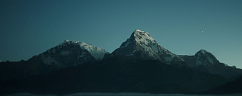 Mountains Landscape Dark Nature , Dark , , Landscape , Mountains , Nature , Sky, Mountains Dual Screen HD wallpaper