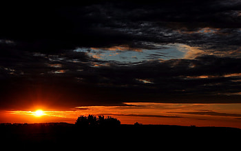 Landscape, Nature, Sunset HD wallpaper