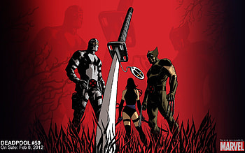 Deadpool, Comics HD wallpaper