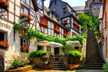 German villages, Architectural marvels, Historic gems, Cultural heritage HD wallpaper