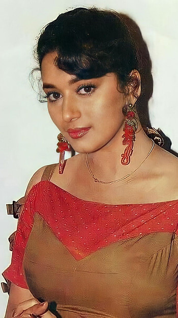 Madhuri Dixit, bollywood actress., vintage HD phone wallpaper