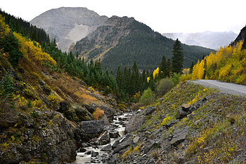 Nature, Rivers, Trees, Stones, Rocks, Slope HD wallpaper
