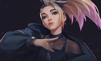 KDA, the game character, League of Legends, art HD wallpaper