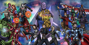 Avengers Infinity War Fan Art, avengers-infinity-war, artwork, artist, deviantart, movies, 2018-movies HD wallpaper