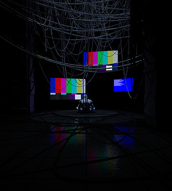 Art, Futurism, Robot, Cyborg, Wires, Wire, Pixels, Test Table, Test Chart HD phone wallpaper