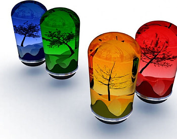 Nature Captured, captured, abstract, 3d, nature, seasons HD wallpaper