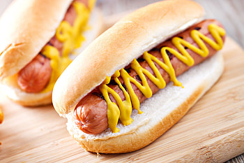 Mustard, Hot dog HD wallpaper
