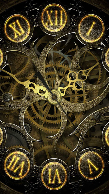 Clock, Background, Design HD phone wallpaper