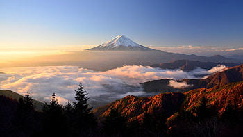 Mount Fuji nature, , , Backgrounds HD wallpaper