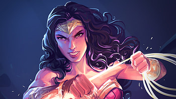 Wonder Woman Fanart , wonder-woman, superheroes, artist, artwork, digital-art, behance HD wallpaper