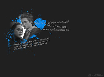 Edward & Bella, twilight, edward, bella HD wallpaper