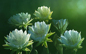 Beautiful flowers, nature, flowers, bloom, green HD wallpaper